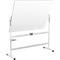 Tableau blanc mobile Move & Meet - utilisable des 2 côtés - laqué - pivotant - L 1500 x H 1200 mm