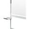 Tableau blanc mobile Move & Meet - utilisable des 2 côtés - laqué - pivotant - L 1500 x H 1200 mm