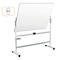 Tableau blanc mobile Move & Meet - utilisable des 2 côtés - laqué - pivotant - L 1500 x H 1200 mm