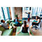 Tableau blanc mobile Move & Meet - utilisable des 2 côtés - laqué - pivotant - L 1500 x H 1200 mm