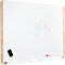 Tableau blanc Natural Skinboard Rocada , magnétique, horizontal/vertical, avec auget, acier sur bois, L 1000 x H 1500 mm