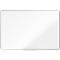 Tableau blanc Nobo Premium Plus, magnétique, avec bac de rangement, L 1500 x H 1000 mm, acier laqué, blanc, marqueur pour tableau inclus