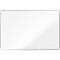 Tableau blanc Nobo Premium Plus, magnétique, avec bac de rangement, L 1500 x H 1000 mm, émaillé, blanc, marqueur pour tableau inclus