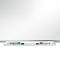 Tableau blanc Nobo Premium Plus, magnétique, avec bac de rangement, L 1500 x H 1000 mm, émaillé, blanc, marqueur pour tableau inclus
