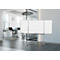 Tableau blanc pliant mobile MAULstandard, plastifié blanc, fixations magnétiques, 2 panneaux, L 1200 x H 1000 mm
