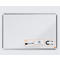 Tableau blanc Premium Plus nobo - cadre alu - émaillé - l. 1800 x H 900 mm - avec auget