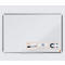 Tableau blanc Premium Plus nobo - cadre alu - surface Nano Clean - l. 1200 x H 900 mm - avec auget