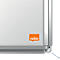 Tableau blanc Premium Plus nobo - cadre alu - surface Nano Clean - l. 900 x H 600 mm - avec auget