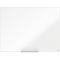 Tableau blanc Prestige nobo - cadre alu - surface émaillée - l. 1200 x H 900 mm - avec auget