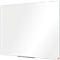 Tableau blanc Prestige nobo - cadre alu - surface émaillée - l. 1200 x H 900 mm - avec auget