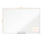 Tableau blanc Prestige nobo - cadre alu - surface émaillée - l. 1500 x H 1000 mm- avec auget