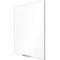 Tableau blanc Prestige nobo - cadre alu - surface émaillée - l. 1500 x H 1000 mm- avec auget