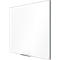 Tableau blanc Prestige nobo - cadre alu - surface émaillée - l. 1800 x H 900 mm - avec auget