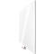 Tableau blanc Prestige nobo - cadre alu - surface émaillée - l. 2400 x H 1200 mm - avec auget