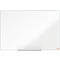 Tableau blanc Prestige nobo - cadre alu - surface émaillée - l. 900 x H 600 mm - avec auget