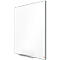 Tableau blanc Prestige nobo - cadre alu - surface émaillée - l. 900 x H 600 mm - avec auget