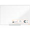 Tableau blanc Prestige nobo - cadre alu - surface émaillée - l. 900 x H 600 mm - avec auget