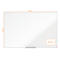 Tableau blanc Prestige nobo - cadre alu - surface Nano Clean - l. 1800 x H 1200 mm - avec auget