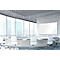 Tableau blanc Prestige nobo - cadre alu - surface Nano Clean - l. 2000 x H 1000 mm - avec auget