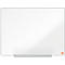 Tableau blanc Prestige nobo - cadre alu - surface Nano Clean - l. 650 x H 450 mm - avec auget