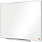 Tableau blanc Prestige nobo - cadre alu - surface Nano Clean - l. 650 x H 450 mm - avec auget
