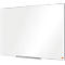 Tableau blanc Prestige nobo - cadre alu - surface Nano Clean - l. 900 x H 600 mm - avec auget