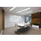 Tableau blanc rabattable MAULstandard - cadre alu - 2 ailes - surface plastifiée - l. 1500 x H 1000 mm