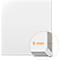 Tableau blanc Widescreen nobo - cadre alu - émaillé - l. 1220 x H 690 mm - avec auget
