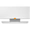 Tableau blanc Widescreen nobo - cadre alu - surface Nano Clean - l. 1220 x H 690 mm - avec auget