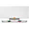 Tableau blanc Widescreen nobo - cadre alu - surface Nano Clean - l. 1880 x H 1060 mm - avec auget