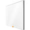 Tableau blanc Widescreen nobo - cadre alu - surface Nano Clean - l. 710 x H 400 mm - avec auget