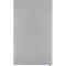 Tableau d'affichage acoustique Wall Up, classe d'absorption B, épaisseur 20 mm, textile et recyclage PET, gris, L 1195 x H 2000 mm