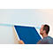 Tableau d'affichage Franken PRO, feutre, montage mural, format vertical/transversal, aluminium, bleu, 900 x 600 mm