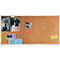 Tableau d'affichage Franken PRO, liège, montage mural en format portrait &amp; paysage, cadre aluminium, 1800 x 900 mm, KT8407