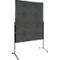 Tableau d'animation PREMIUM PLUS Legamaster, mobile, textile, anthracite