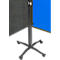 Tableau d'animation PREMIUM PLUS Legamaster, mobile, textile, anthracite