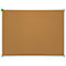 Tableau en liège Franken U-Act ! Linie®, montage mural en format vertical &amp; horizontal, cadre en aluminium, 1200x1600 mm