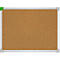 Tableau en liège Franken U-Act ! Linie®, montage mural en format vertical &amp; horizontal, cadre en aluminium, 600x800 mm