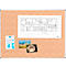 Tableau en liège Legamaster UNITE, montage horizontal ou vertical, L 1200 x P 12,6 x H 900 mm, liège naturel, marron