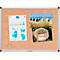 Tableau en liège Legamaster UNITE, montage horizontal ou vertical, L 600 x P 12,6 x H 450 mm, liège naturel, marron