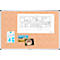 Tableau en liège Legamaster UNITE, montage horizontal ou vertical, L 900 x P 12,6 x H 600 mm, liège naturel, marron