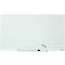 Tableau en verre Diamond Nobo, magnétique, attachable, blanc, 1880 x 1060