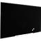 Tableau en verre Diamond Nobo, magnétique, attachable, noir, 1000 x 560