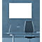Tableau en verre Franken, magnétique, montage mural en format vertical &amp; horizontal, verre de sécurité, blanc pur, en diverses tailles
