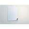 Tableau en verre Franken, magnétique, montage mural en format vertical &amp; horizontal, verre de sécurité, blanc pur, en diverses tailles