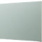 Tableau en verre Legamaster, avec 2 aimants &amp; 1 marqueur pour tableau en verre, L 1200 x P 4,4 x H 900 mm, verre de sécurité trempé, mat, sage green