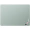 Tableau en verre Legamaster RC, avec 2 aimants &amp; 1 marqueur pour tableau en verre, L 1200 x P 4,4 x H 900 mm, verre de sécurité trempé, mat, sage green