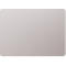 Tableau en verre Legamaster RC, avec 2 aimants &amp; 1 marqueur pour tableau en verre, L 1200 x P 4,4 x H 900 mm, verre de sécurité trempé, mat, warm grey