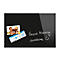 Tableau magnétique en verre Be!Board, magnétique, avec aimants, l. 600 x H 400 mm, noir