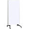 Tableau mobile en verre Legamaster, blanc, magnétique, utilisable des deux côtés, L 900 x H 1750 mm